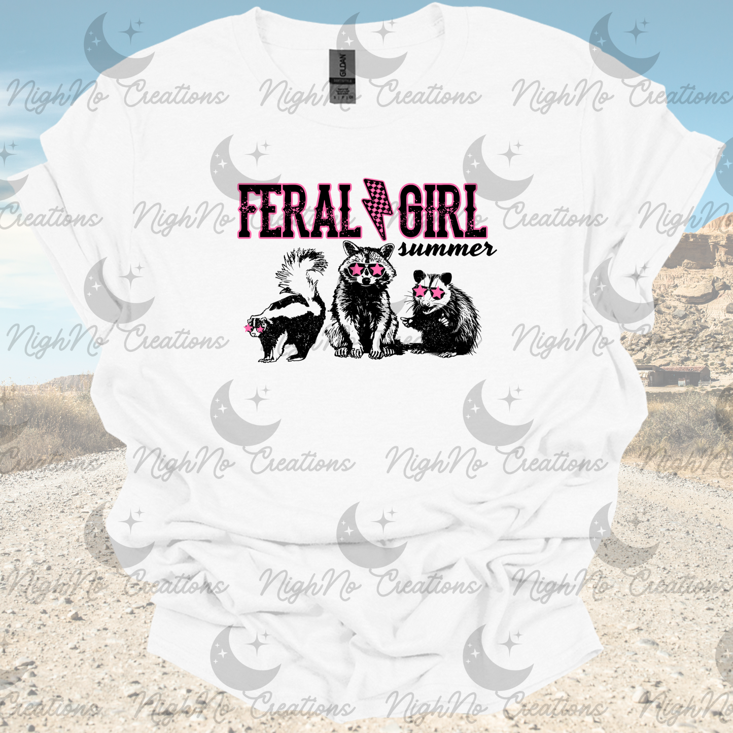 Feral Girl Summer Shirt