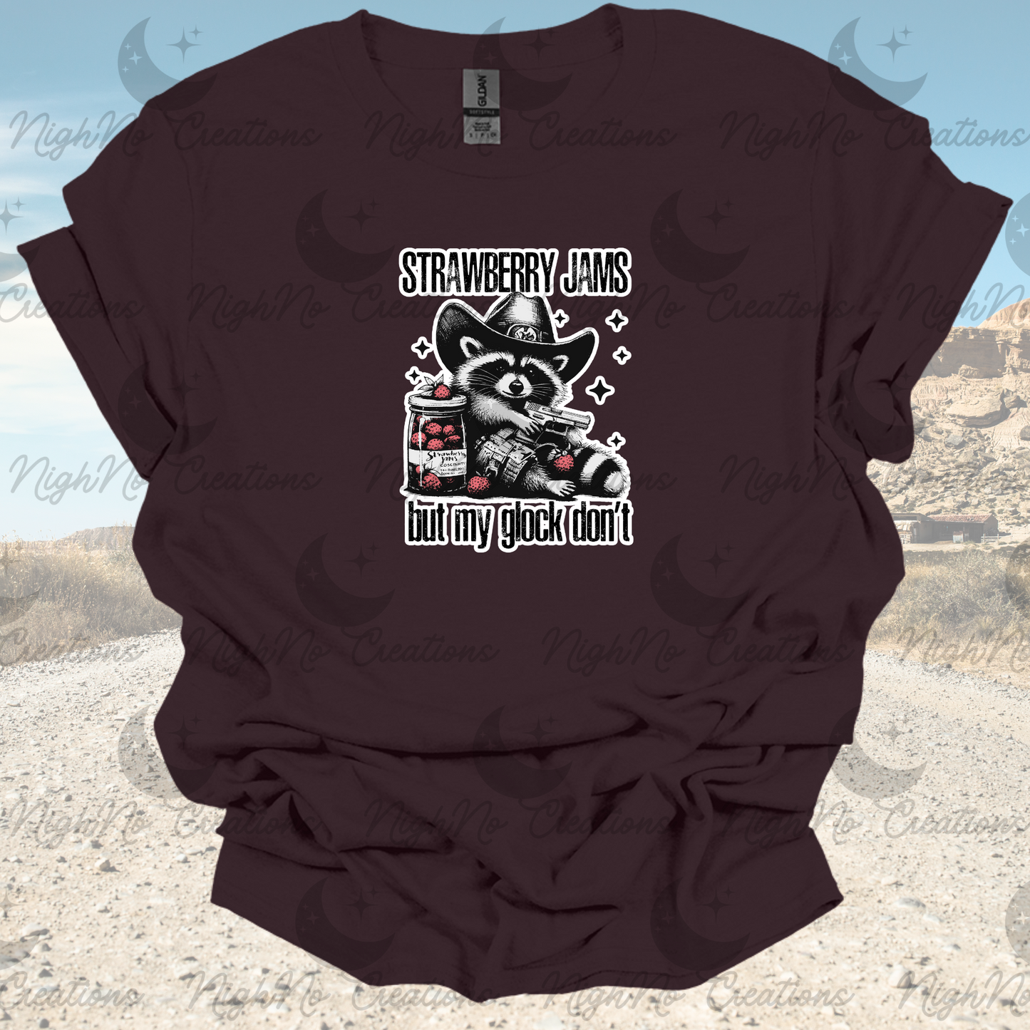 Strawberry Jam 'Coon Shirt