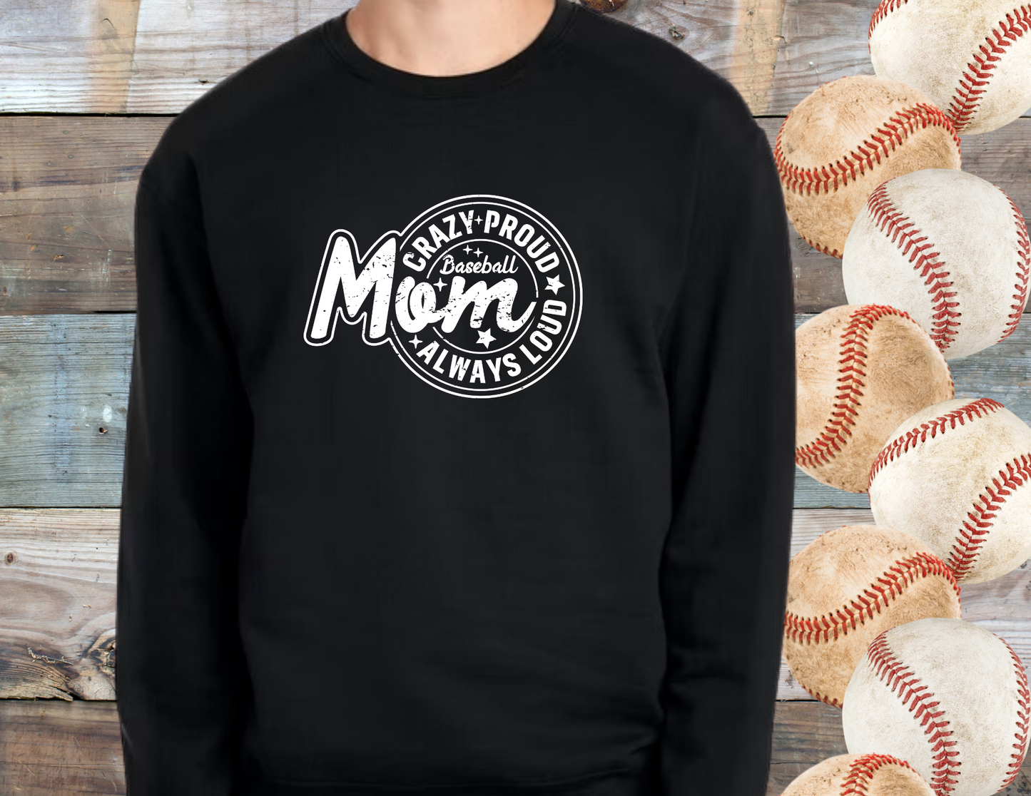 Crazy Proud Baseball