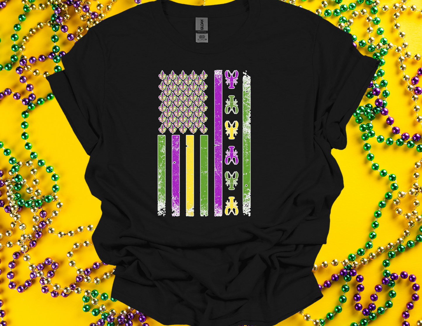 Mardi Gras Flag