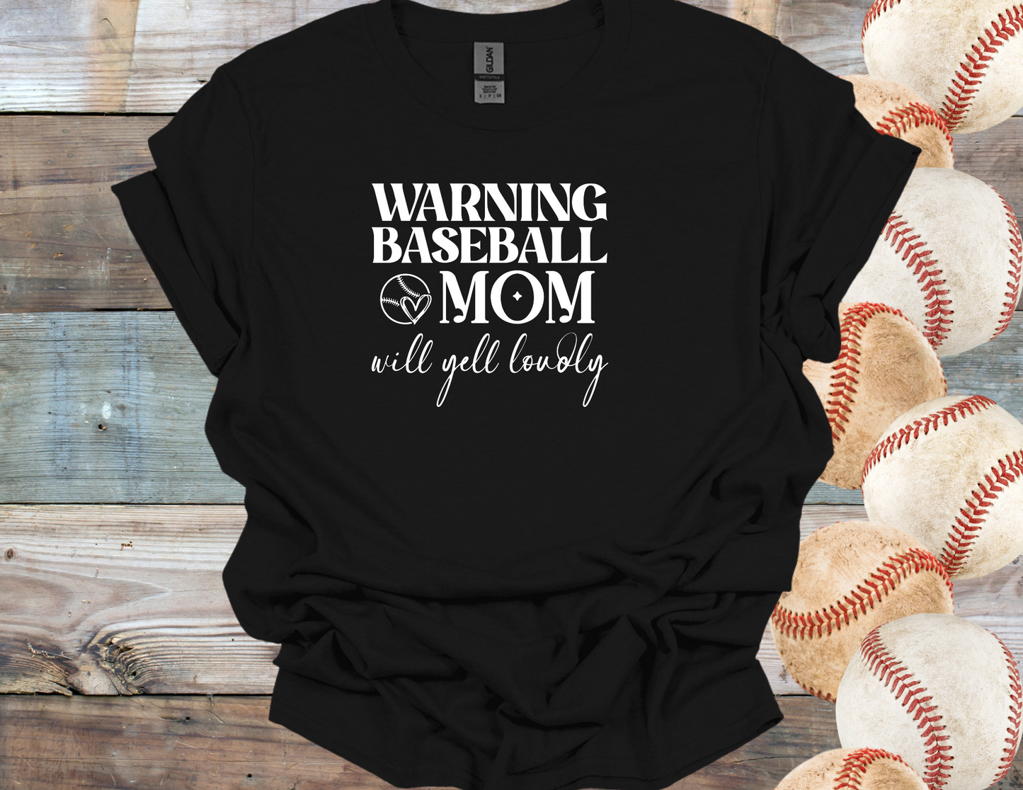 WARNING Baseball Mom