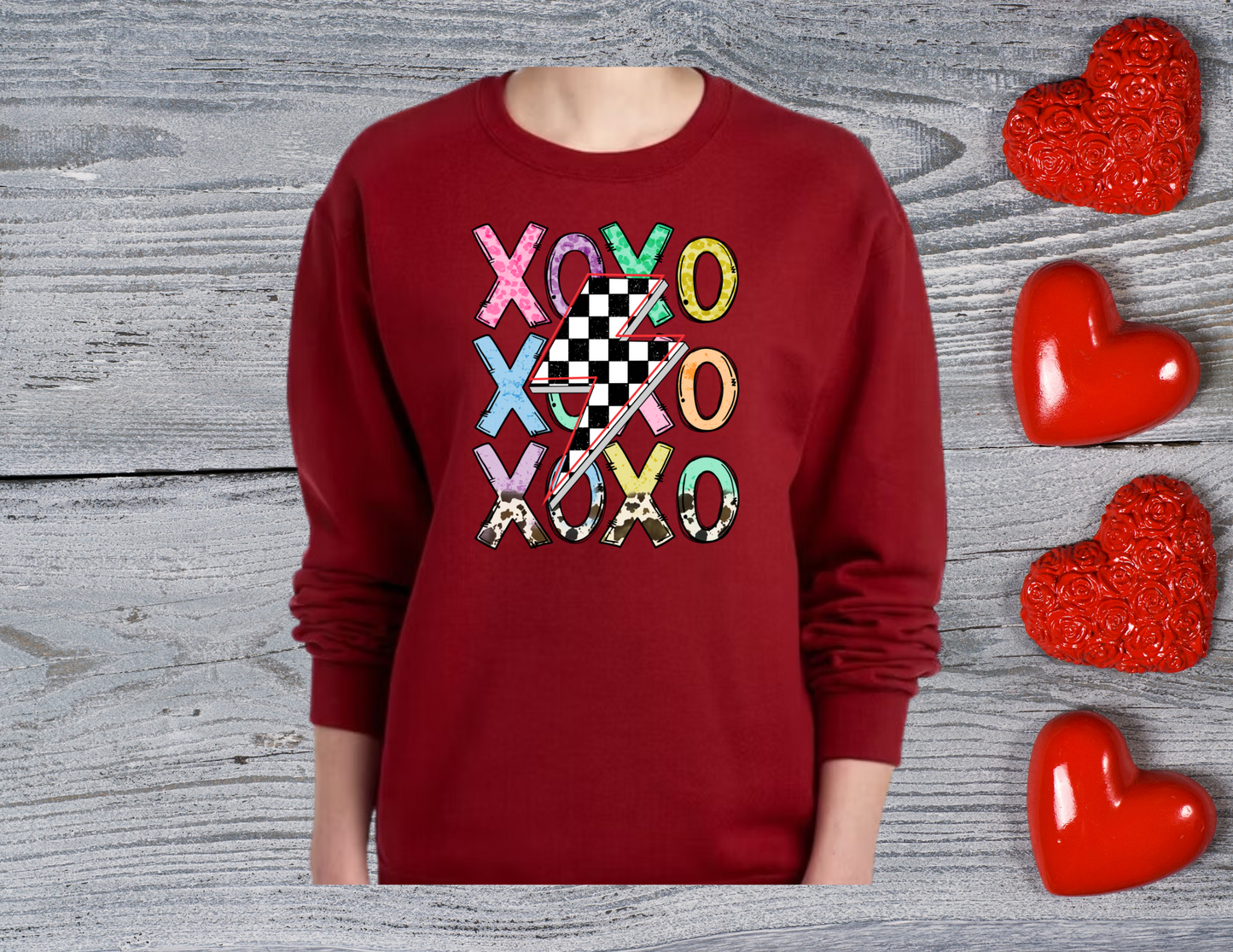 XOXO Retro Lightening Bolt