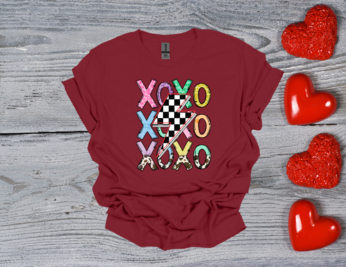 XOXO Retro Lightening Bolt