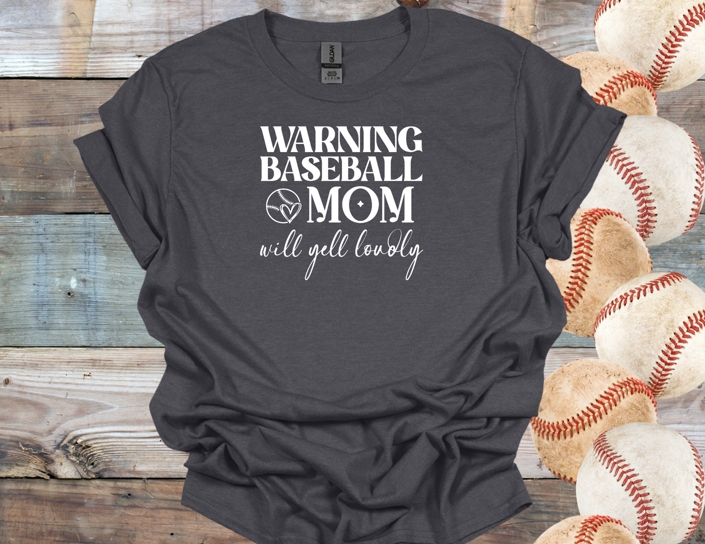 WARNING Baseball Mom
