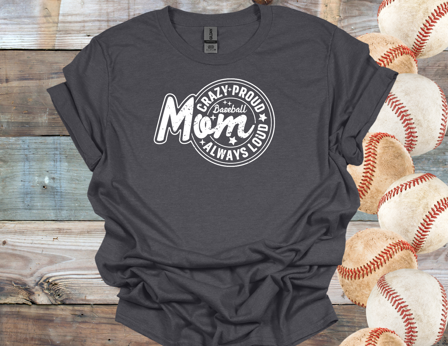 Crazy Proud Baseball