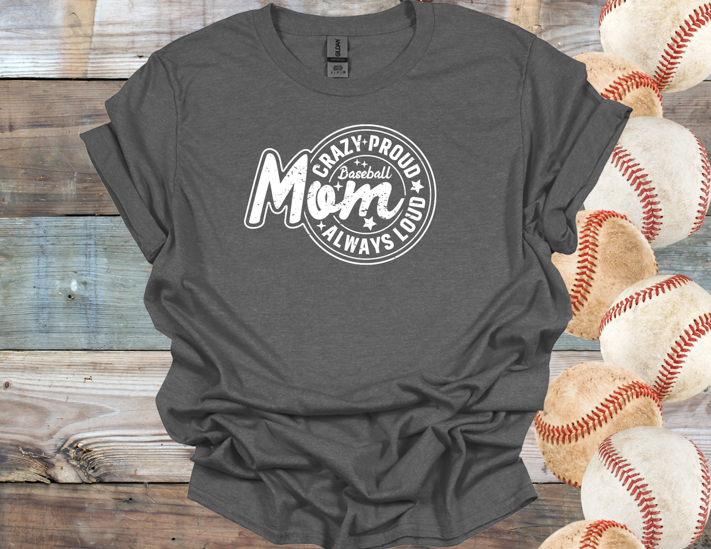 Crazy Proud Baseball