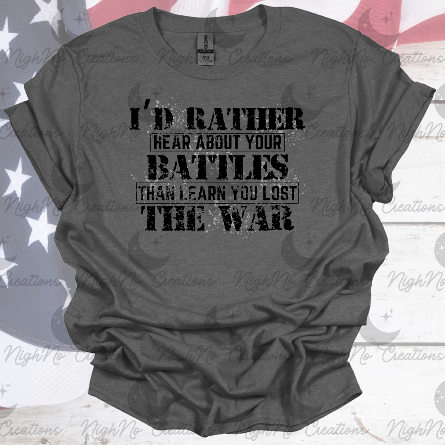 The BATTLE vs The WAR Shirt