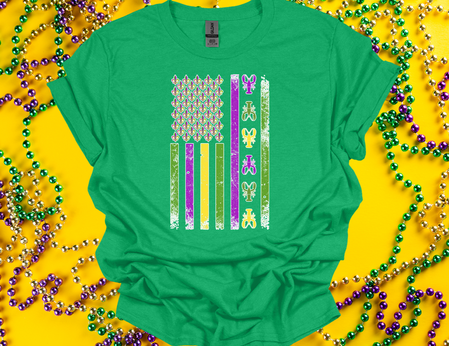 Mardi Gras Flag