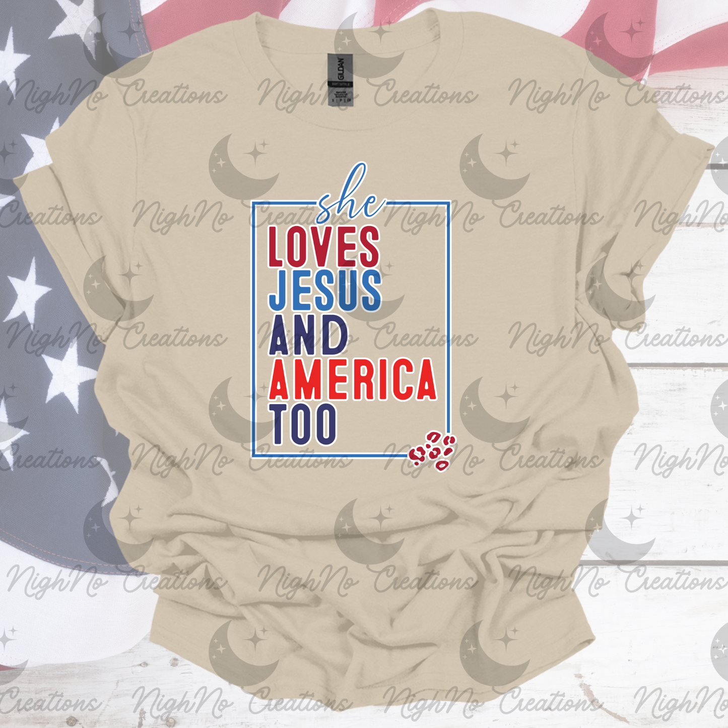 She Love Jesus & America Too