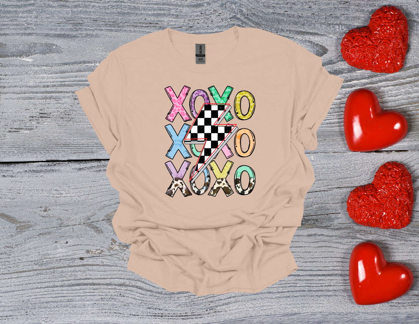 XOXO Retro Lightening Bolt