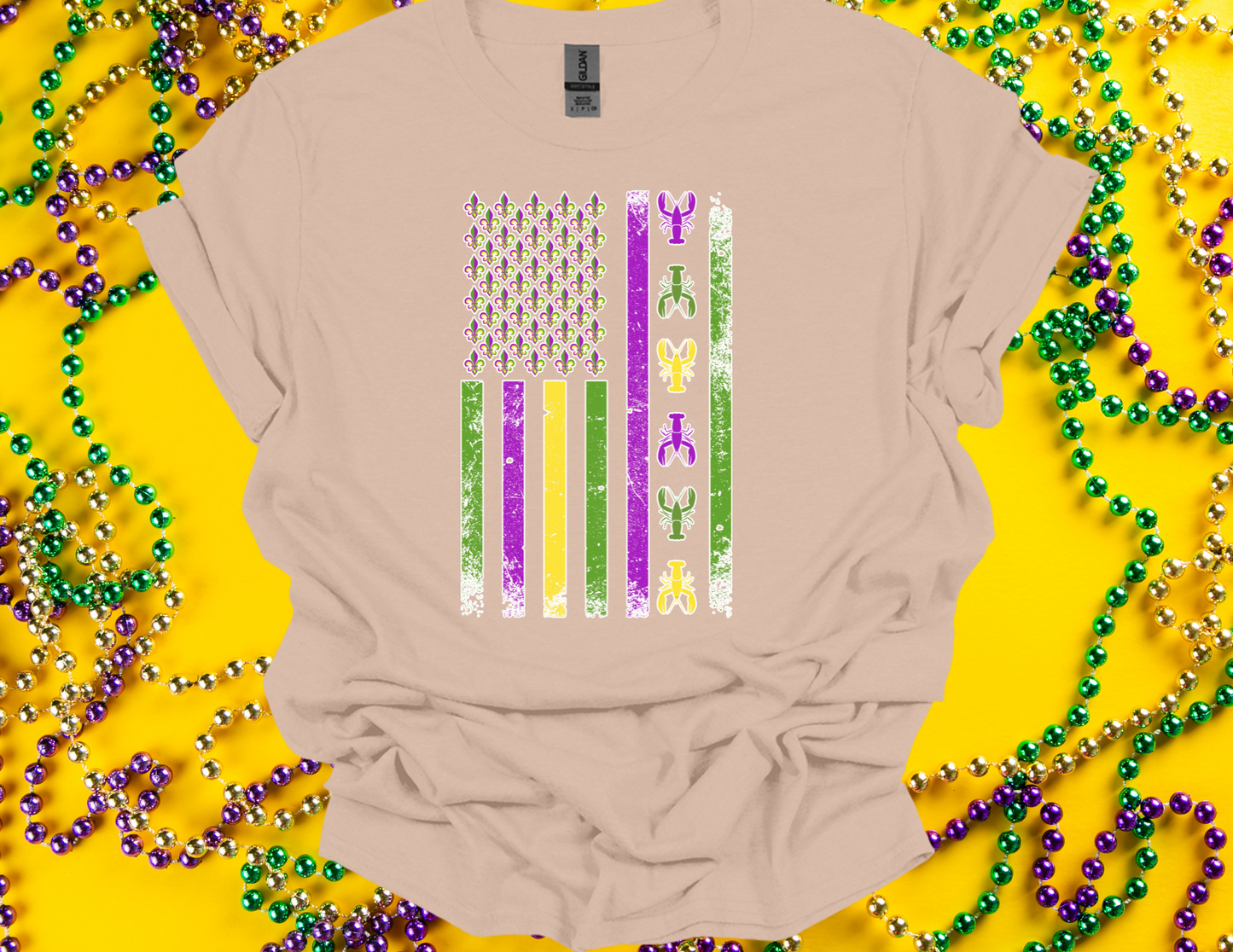 Mardi Gras Flag