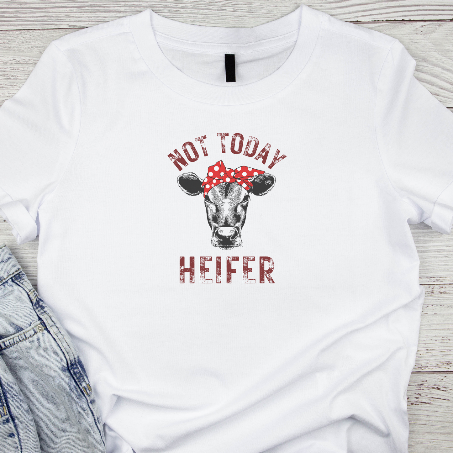 Homie Heifer Bleached