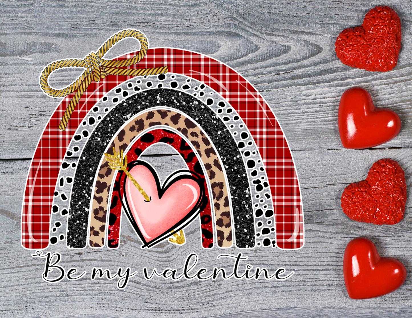 Be My Valentine Rainbow