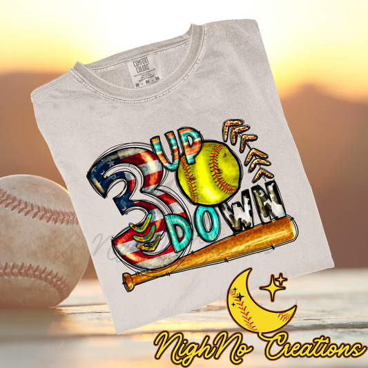 3Up 3Down Softball