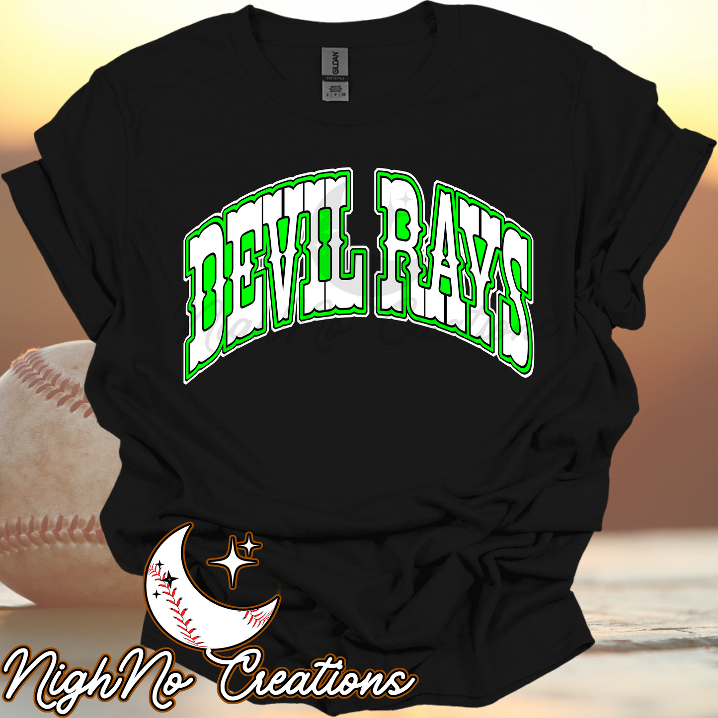 Devil Rays Shirt with Custom Name/Number