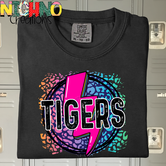 Tigers Neon Lightening