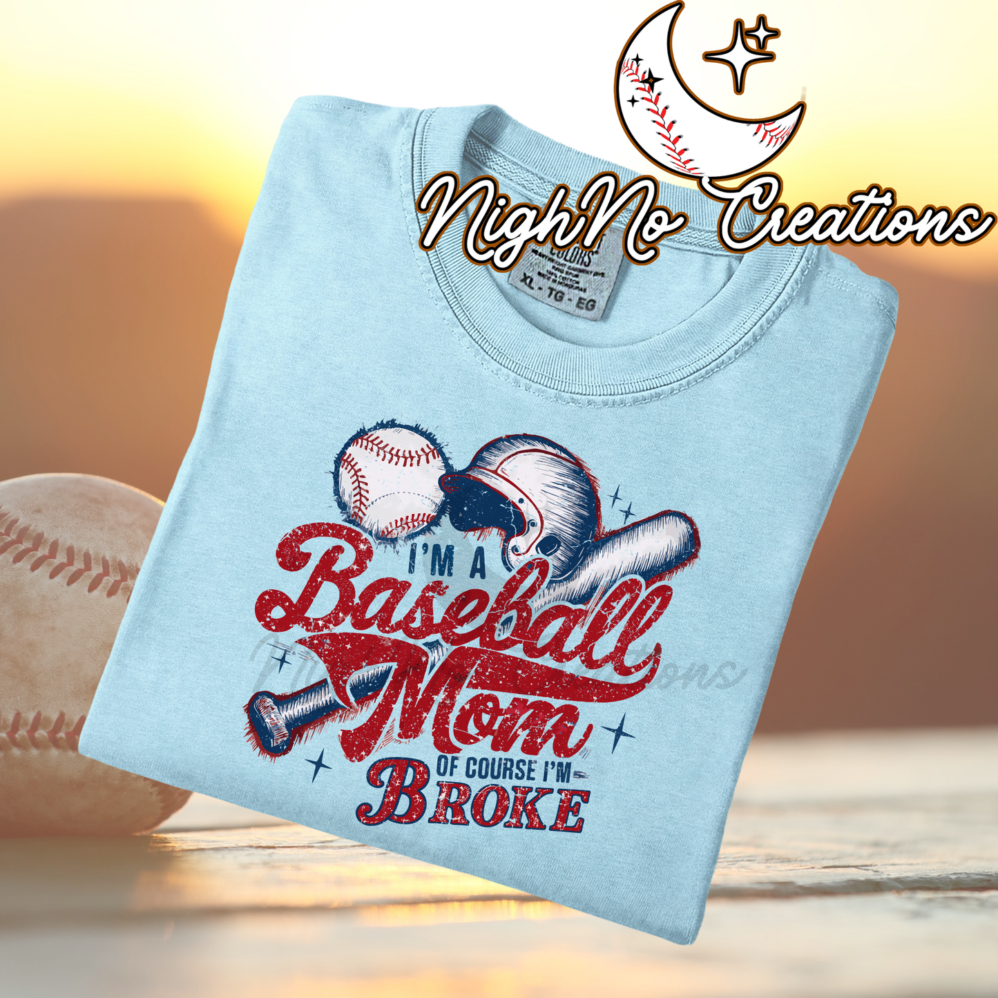 Baseball Mom I'm Broke