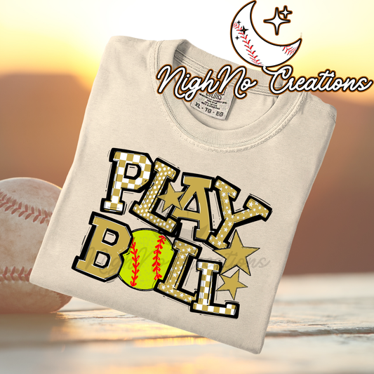 Play Ball- Softball