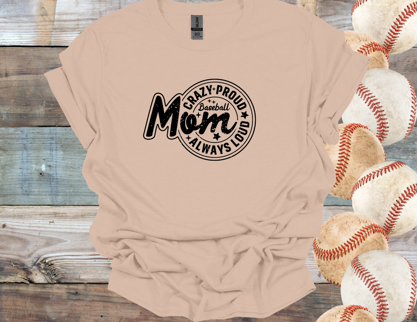 Crazy Proud Baseball