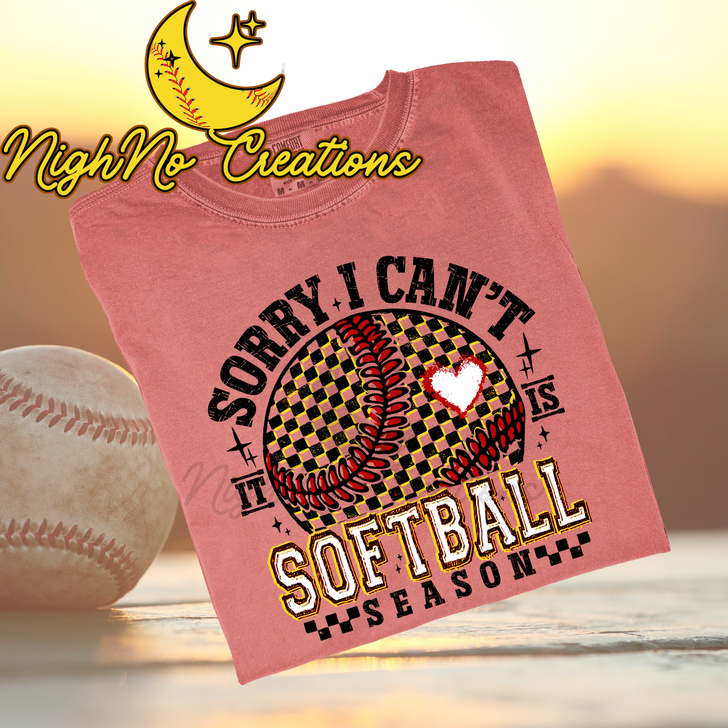 Sorry I Can't Softball season